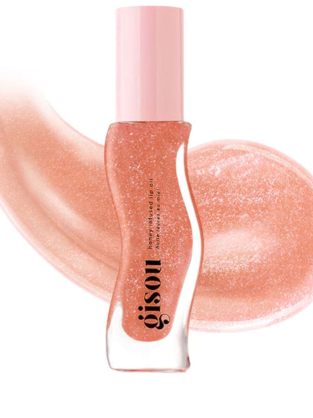 Gisou Honey Infused Hydrating Lip Oil in ‘Glazed Plum’